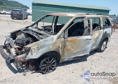 2013 Dodge Grand Caravan Sxt из США, поврежденный, VIN 2C4RDGCG2DR786859